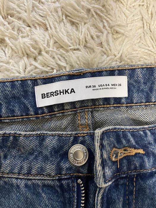 Джинси прямі джинси bershka