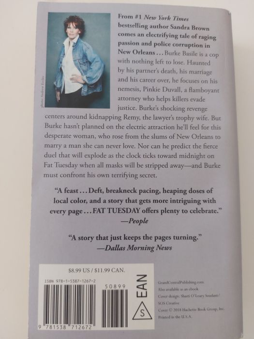 Fat Tuesday - Sandra Brown [j. angielski]