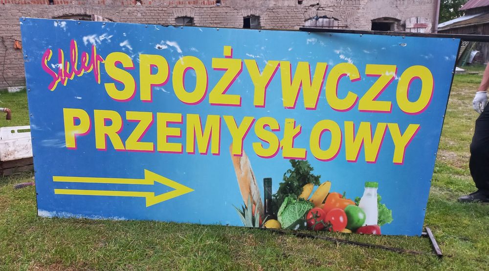 Baner sklep spożywczy