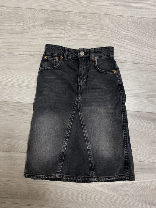 Джинсові юбки zara на ріст 122-128см