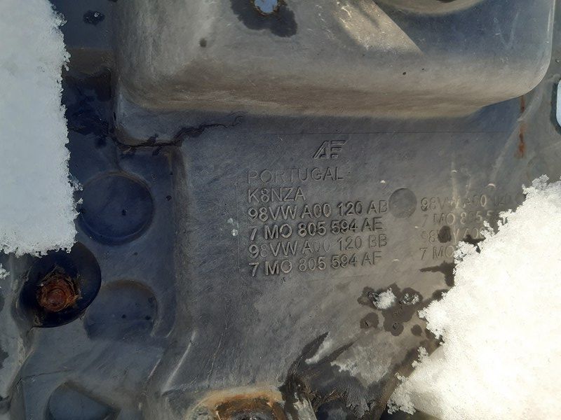 Pas przedni wzmocnienie czołowe Vw Sharan 1.9 TDI 7M0805594AE 96-2000 7M0805961
