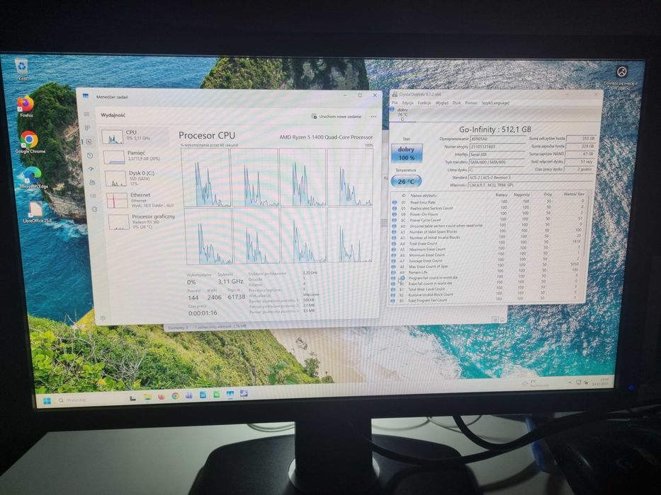PC Lenovo, AM4, Radeon, DDR4, SSD