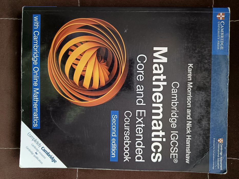 COURSEBOOK Mathematics Core and Extended Cambridge IGCSE,  Matematyka