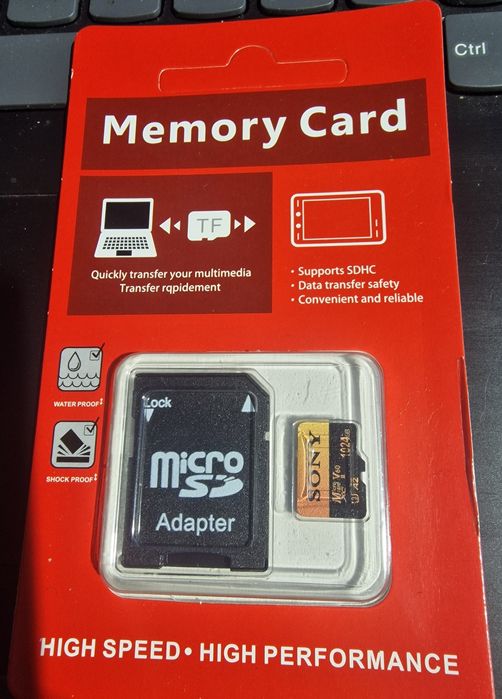 Karta Pamięci Sony microSDXC 1024GB V60 A2 U3