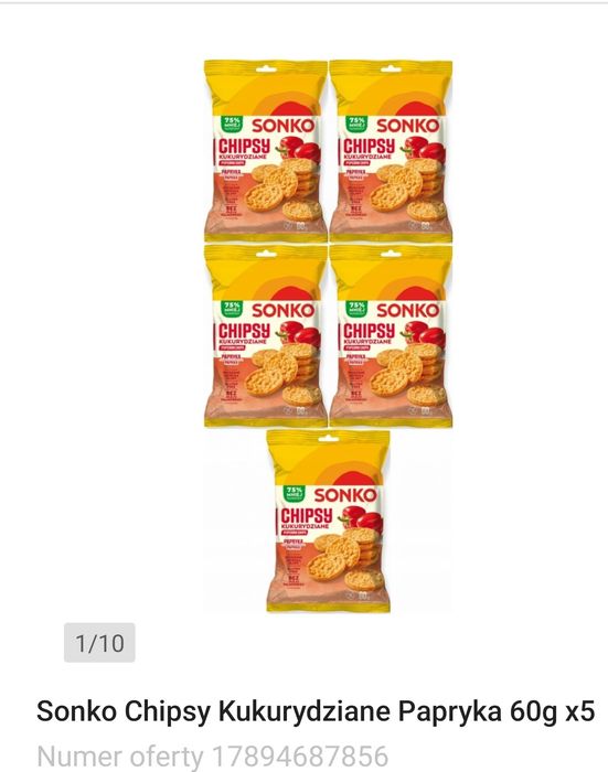 sonko chrupki kukurydziane s,tuk 4