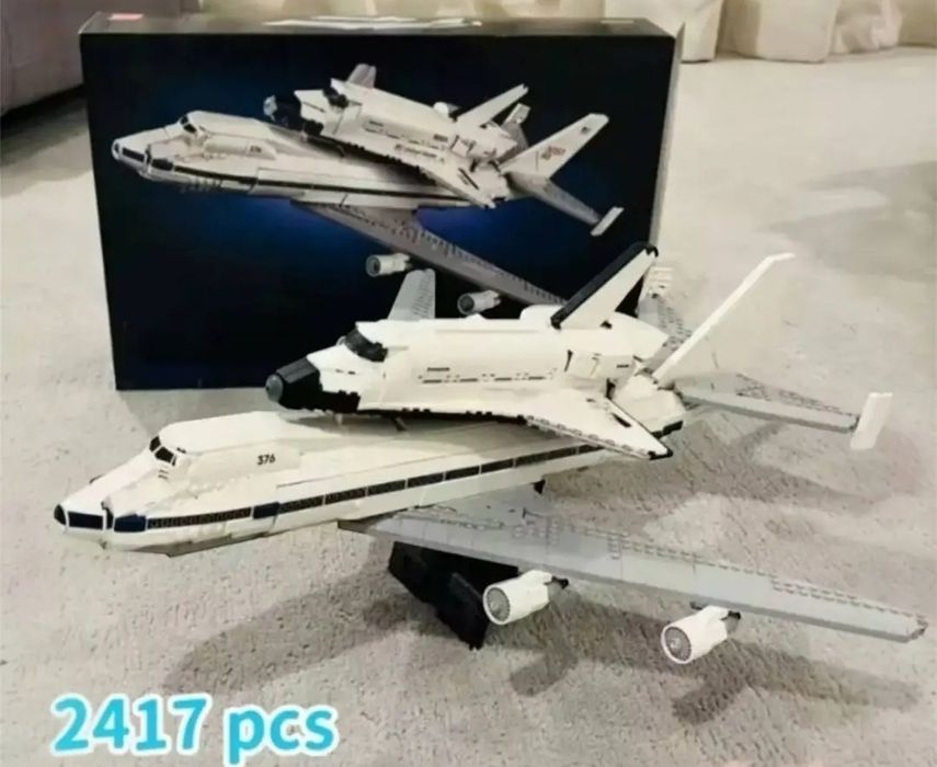 ‼️АКЦІЯ‼️В КОРОБЦІ‼️Конструктор LEGO 10360  Shuttle Carier Aircraft Літак носій Шатла