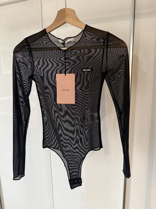 Prześwitujące body nowe XS