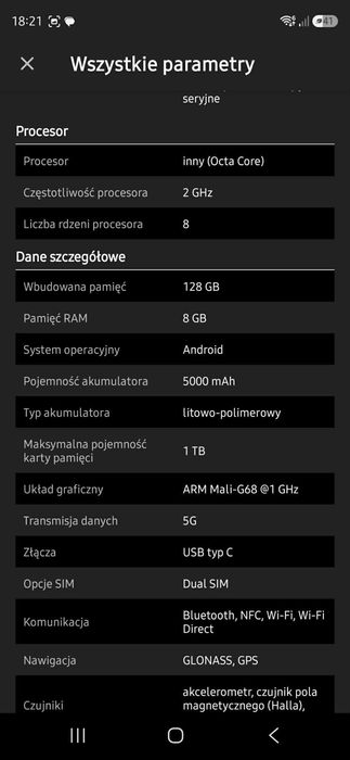 Telefon Samsung a55 5g