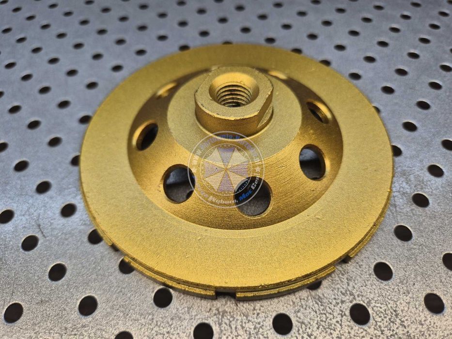 Diamentowa tarcza garnkowa do szlifowania betonu 125mm M14, segmentowa