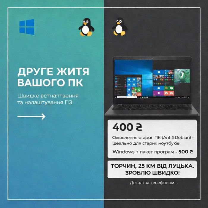 Встановлення ОС "Операційних систем" Windows (Віндовс)