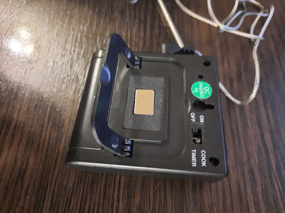 Цифровой кухонный термометр с таймером и выносным щупом для духовки