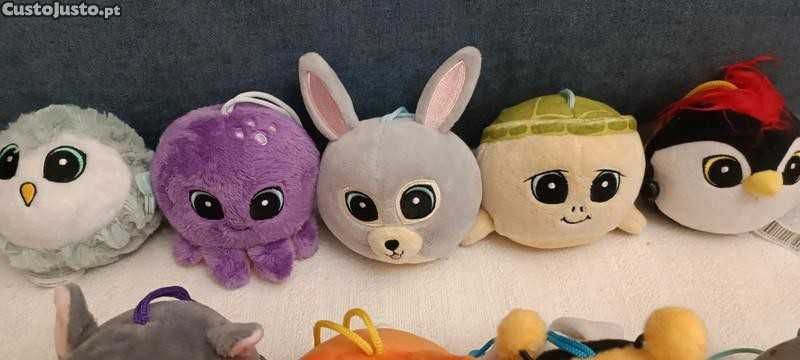 Mini bando do bosque e do mar 10 peluches
