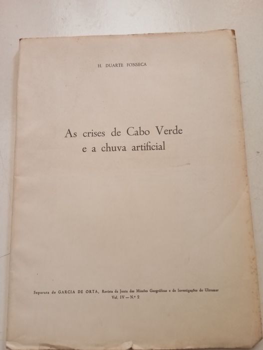 H. Duarte Fonseca - As crises de Cabo Verde e a chuva artificial