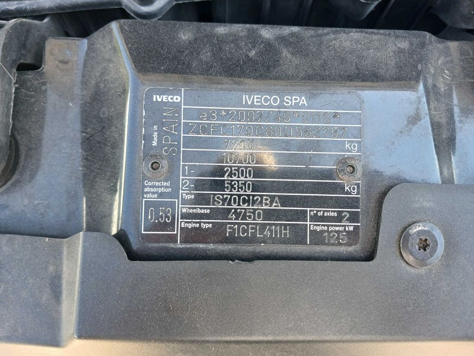 Iveco Daily 170c17 Pesada ano 2016