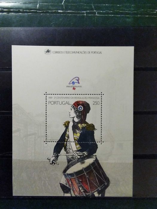 1989  Bloco N° 106 Revolução Francesa 200 Anos MNH **