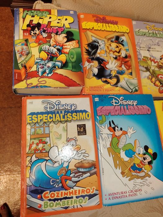 8 Livros de Banda Desenhada Antigos