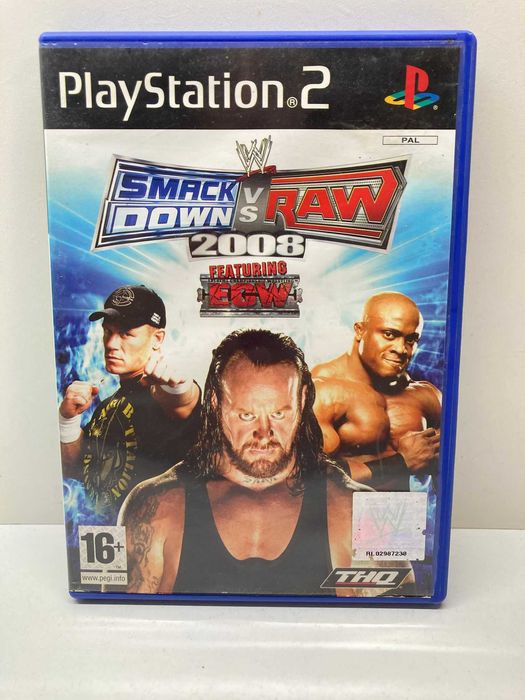 PS2 - SmackDown! VS Raw 2008
