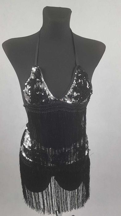 Top cekiny/chusta na biodra taniec brzucha