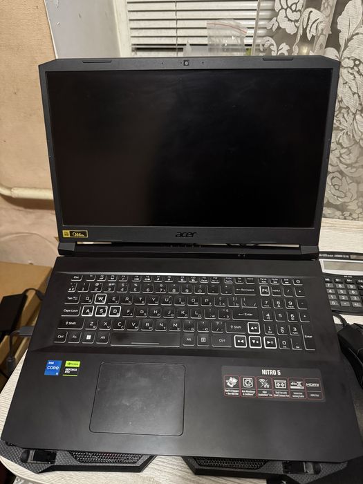 Ігровий ноутбук Acer Nitro 5: 17", i5-11400H, RTX 3060 6Gb, 16Gb DDR4