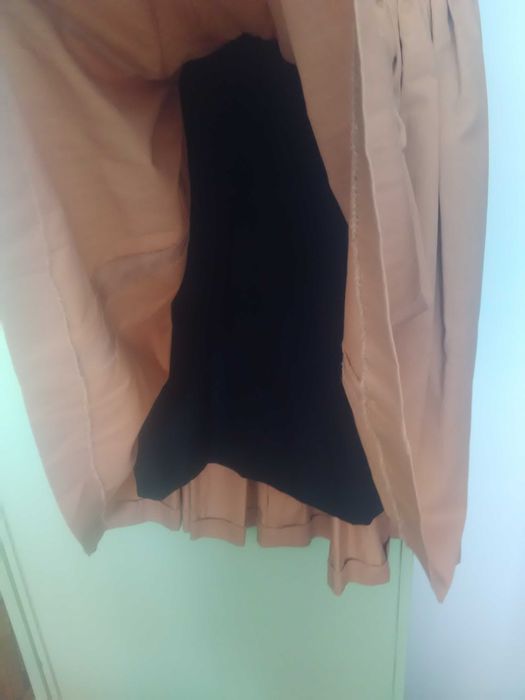 Vestido muito original, dupla camada