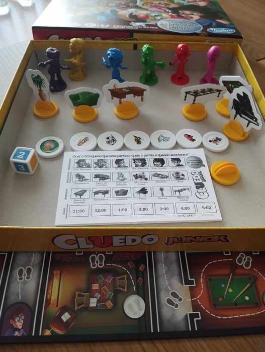 Cluedo Junior Hasbro (como novo)