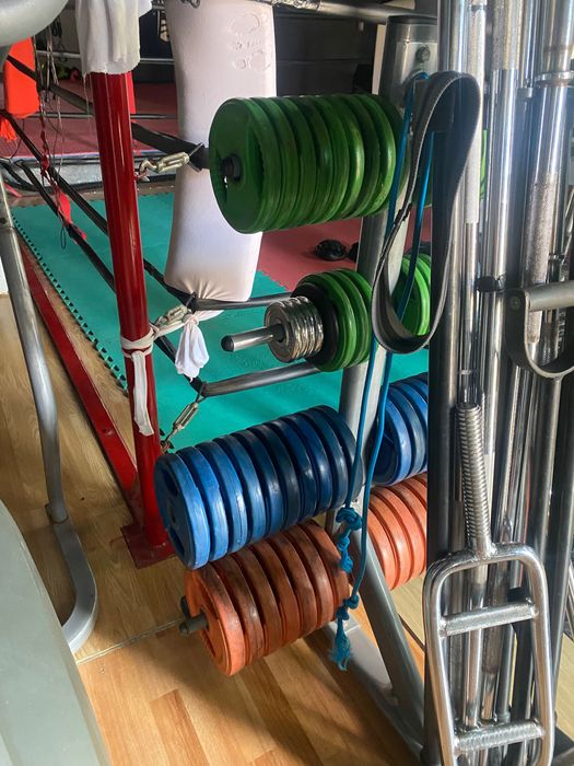 Suporte de barras e discos