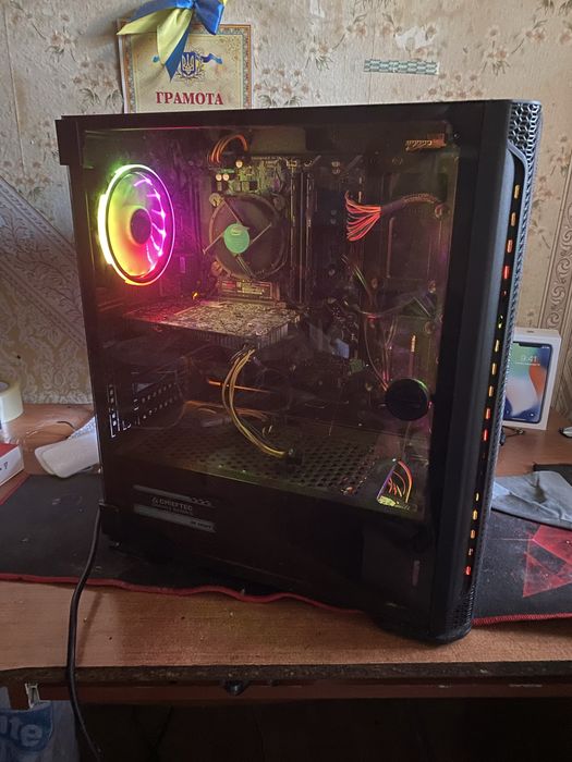 Игровой компьютер i5-9400F, 32gb RAM, gtx 1060 3gb, 512gb M2 SSD, 700w