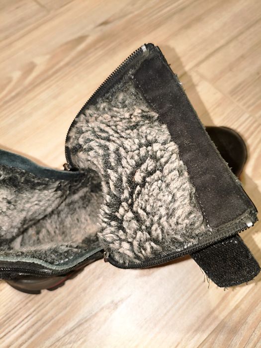 Чоловічі зимові шкіряні черевики CAT