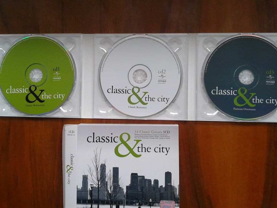 Płyty CD "Classic & The City" (Box 3 CD)