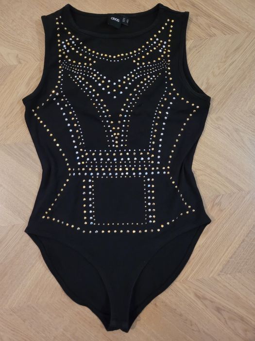 ASOS body, rozmiar S - M, cekiny