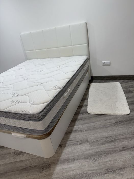Cama Sommier + cabeceira + colchão 160x200