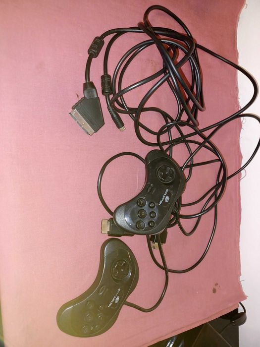 Jogos sega saturn e comandos