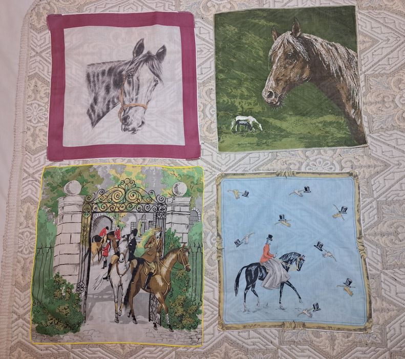 Носові хусточки. Колекційні. Винтаж.