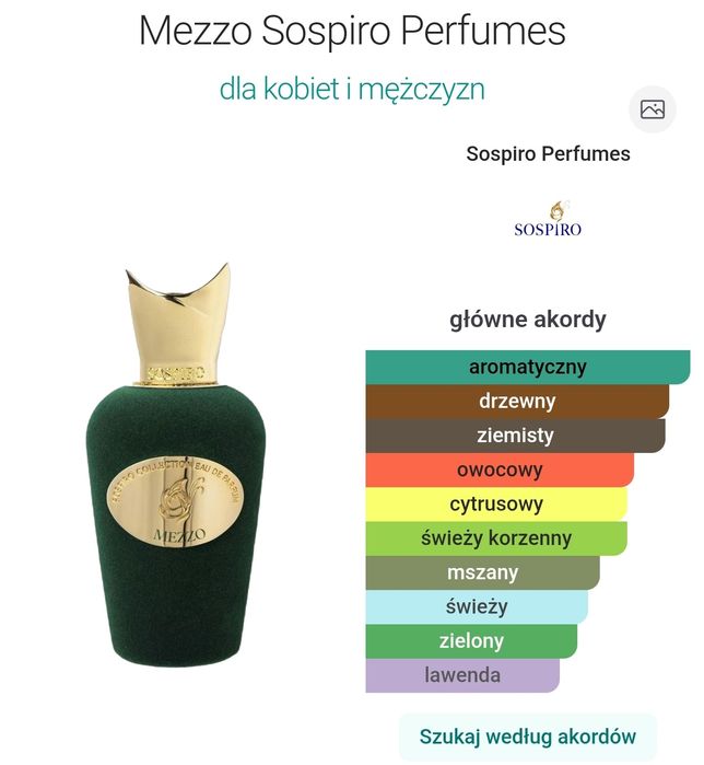 Sospiro Mezzo 100ml Nowość