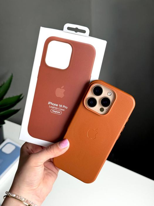 Шкіряний чохол leather case чехол iPhone 17 Pro Max | айфон про макс