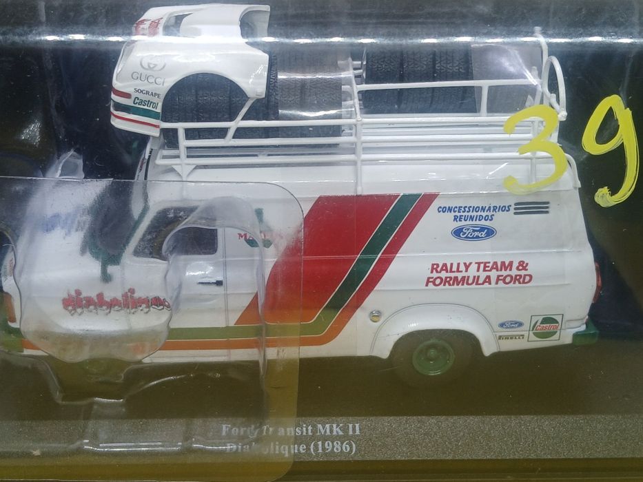 Miniaturas 1/43 Team Diabolique Rallys Massamá E Monte Abraão • OLX.pt