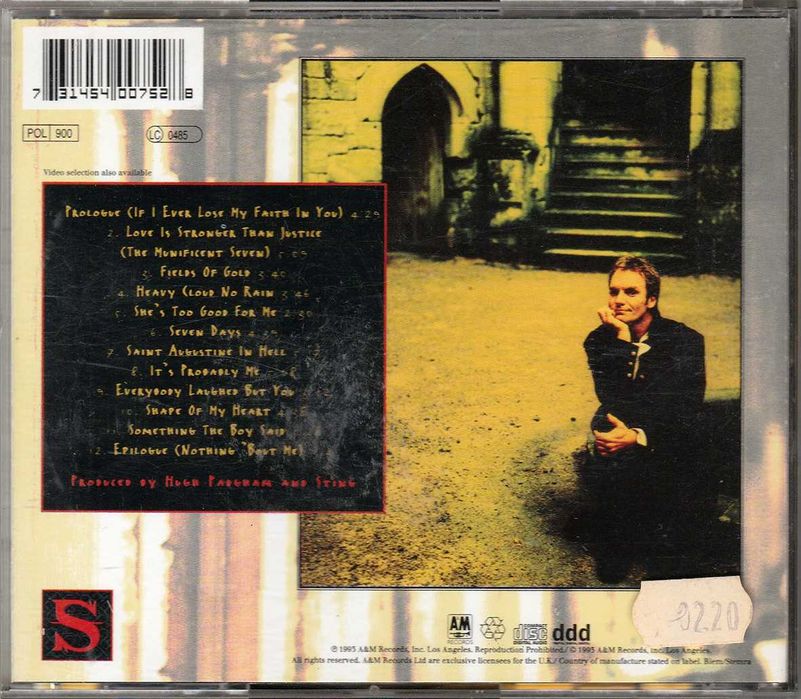 CD Sting - Ten Summoner's Tales