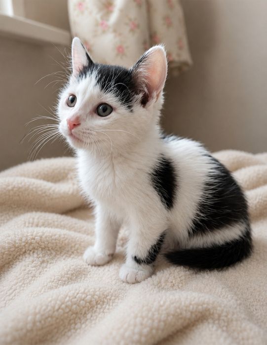 Кошенятко  хлопчик в добрі руки
