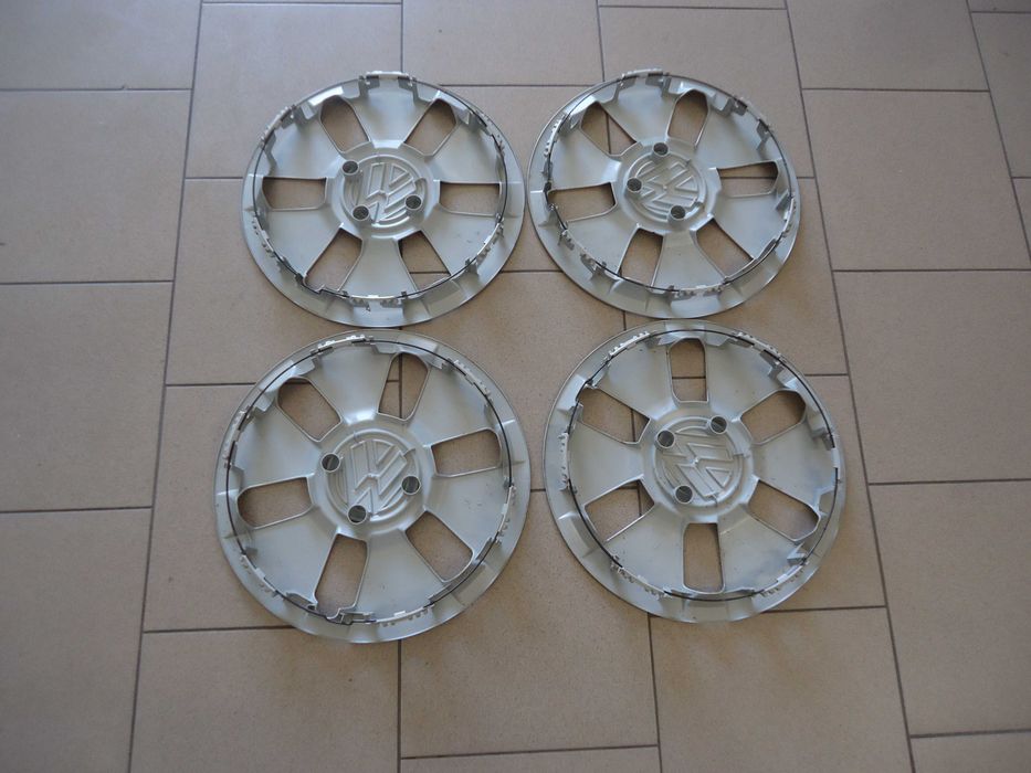 VW VOLKSWAGEN Oryginalne Kołpaki 14 Cali Komplet !!!