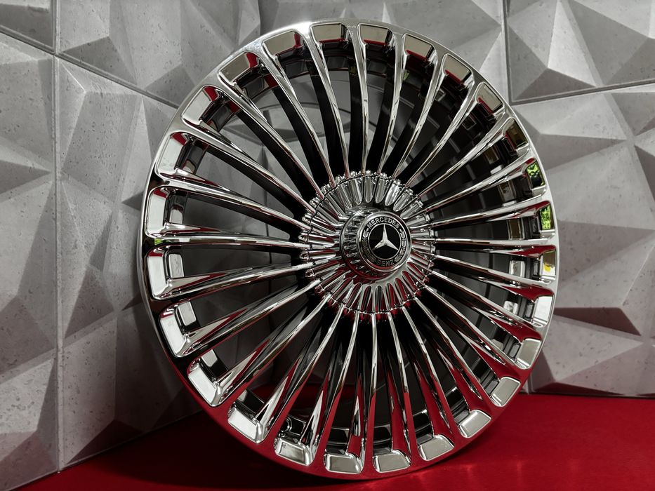 HIT! NOWE Felgi Koła 18" 5x112 MERCEDES CHROMOWANE  • • PIĘKNE • •