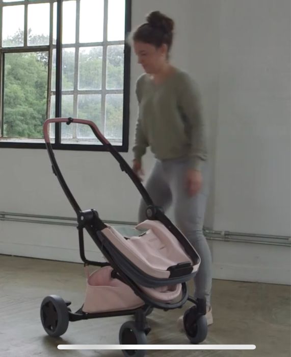 Trio / Duo Quinny Flex Plus Graphite Rosa