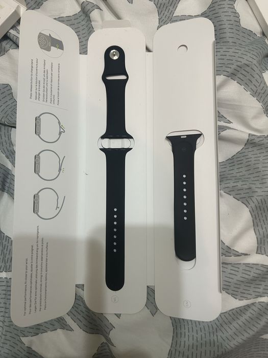 Bracelete Apple preta para Apple Watch 42mm