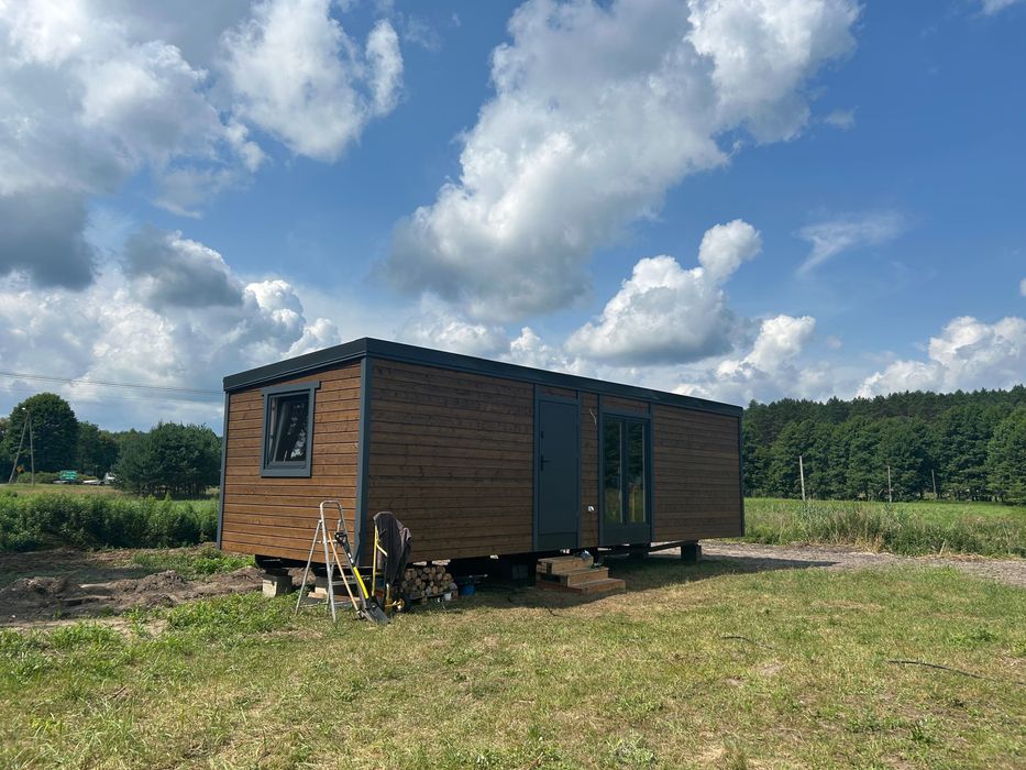 Domek mobilny drewniany 35m