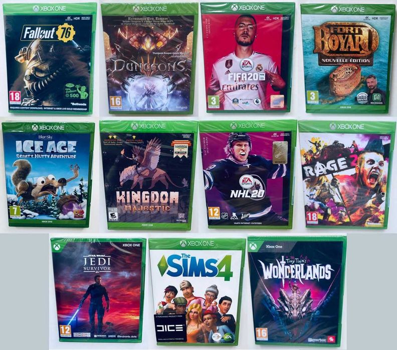 Диски XBOX Series X / XBOX One, XBOX Series X, XBOX One, XBOX One / XBOX 360