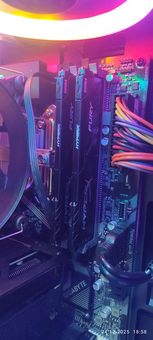 DDR4 HyperX Fury 16gb (8x2)