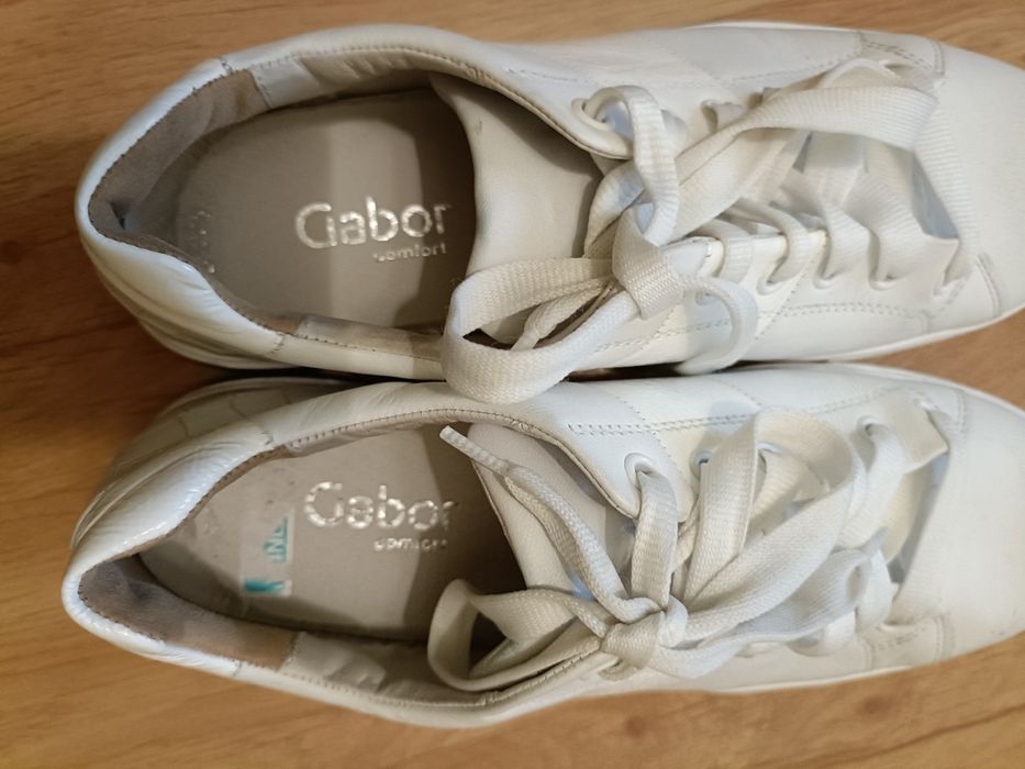 Adidasy skórzane Gabor