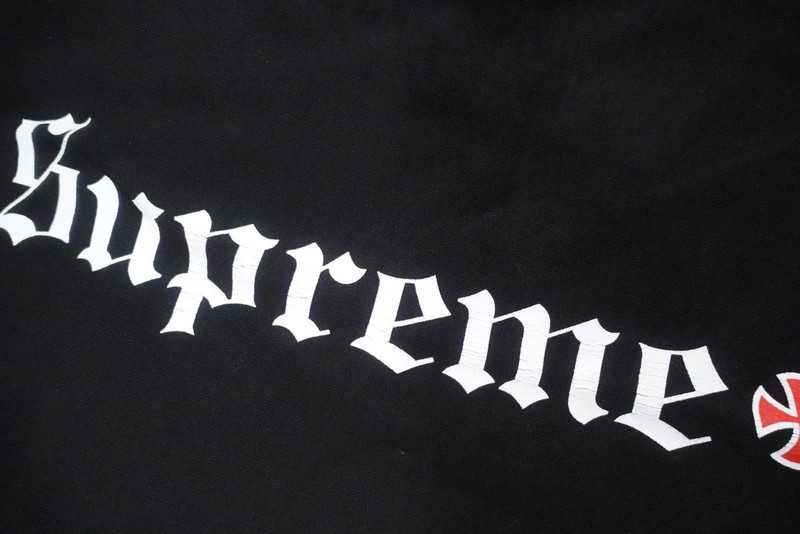 Supreme x Independent Bluza F The Rest Czarna Logo Unikat M