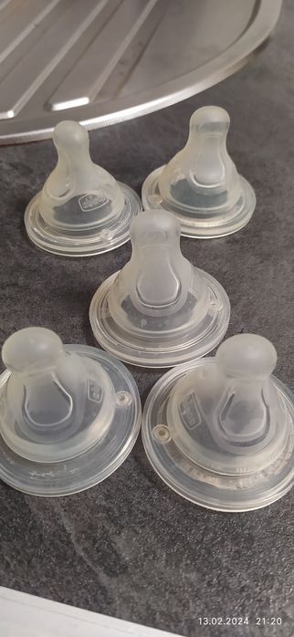 Соскі Chicco 1 на пляшечки