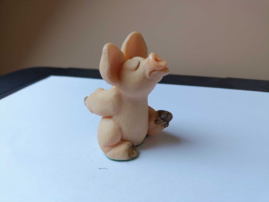 Figurka kolekcjonerska świnka Piggin Kiss Me 1997 hand made