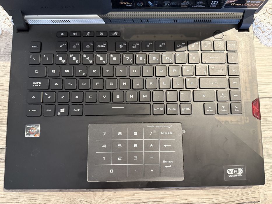 Asus Rog strix 15.6 G533QS RTX 3080 / Ryzen 9 5900HX / 300hz / 32GB RAM
